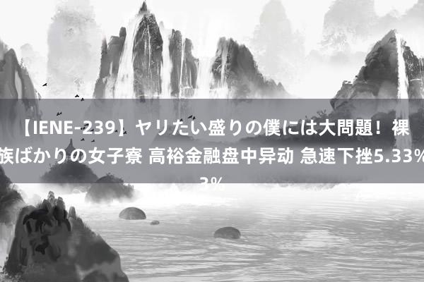 【IENE-239】ヤリたい盛りの僕には大問題！裸族ばかりの女子寮 高裕金融盘中异动 急速下挫5.33%