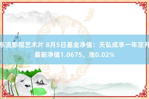 东流影视艺术片 8月5日基金净值：天弘成享一年定开最新净值1.0675，涨0.02%